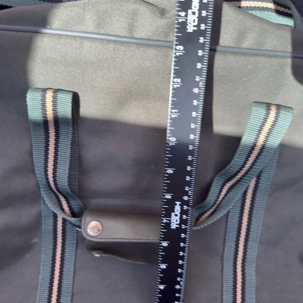 Vintage Samsonite Mystic Duffel Bag Travel Luggage Canvas Olive Green Size Large